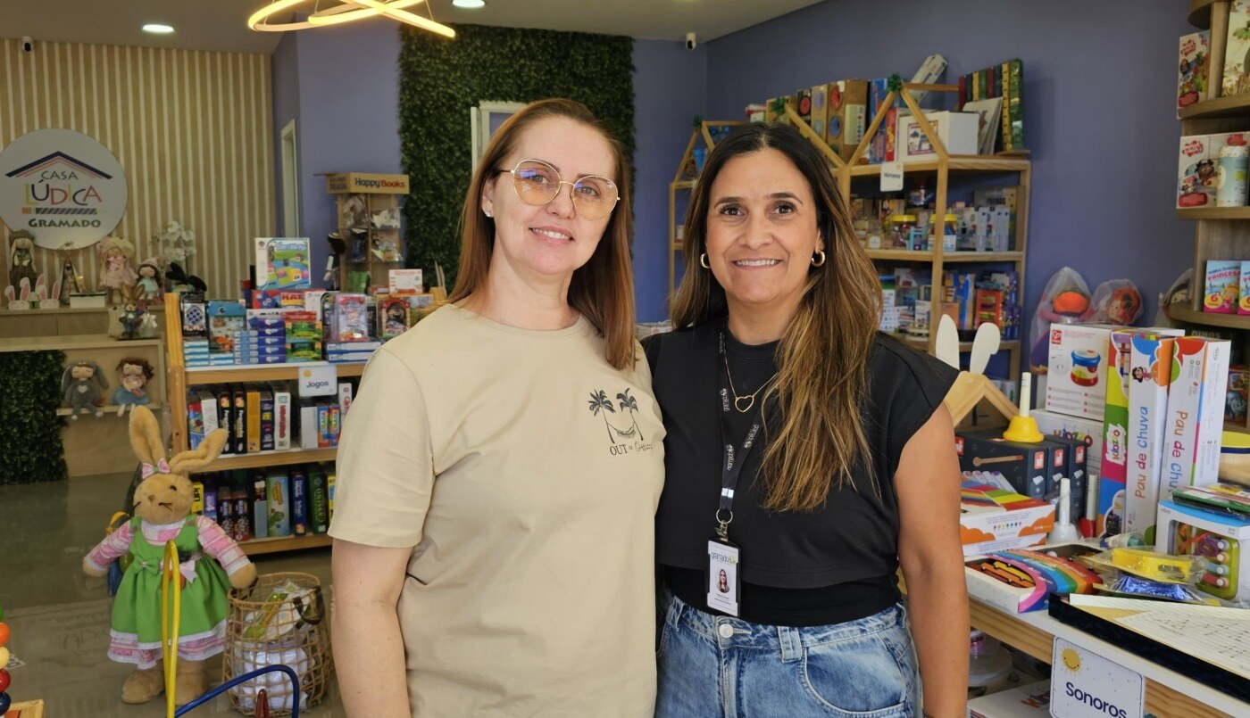 Brinquedos educativos são atração do Espaço Kids Casa Lúdica